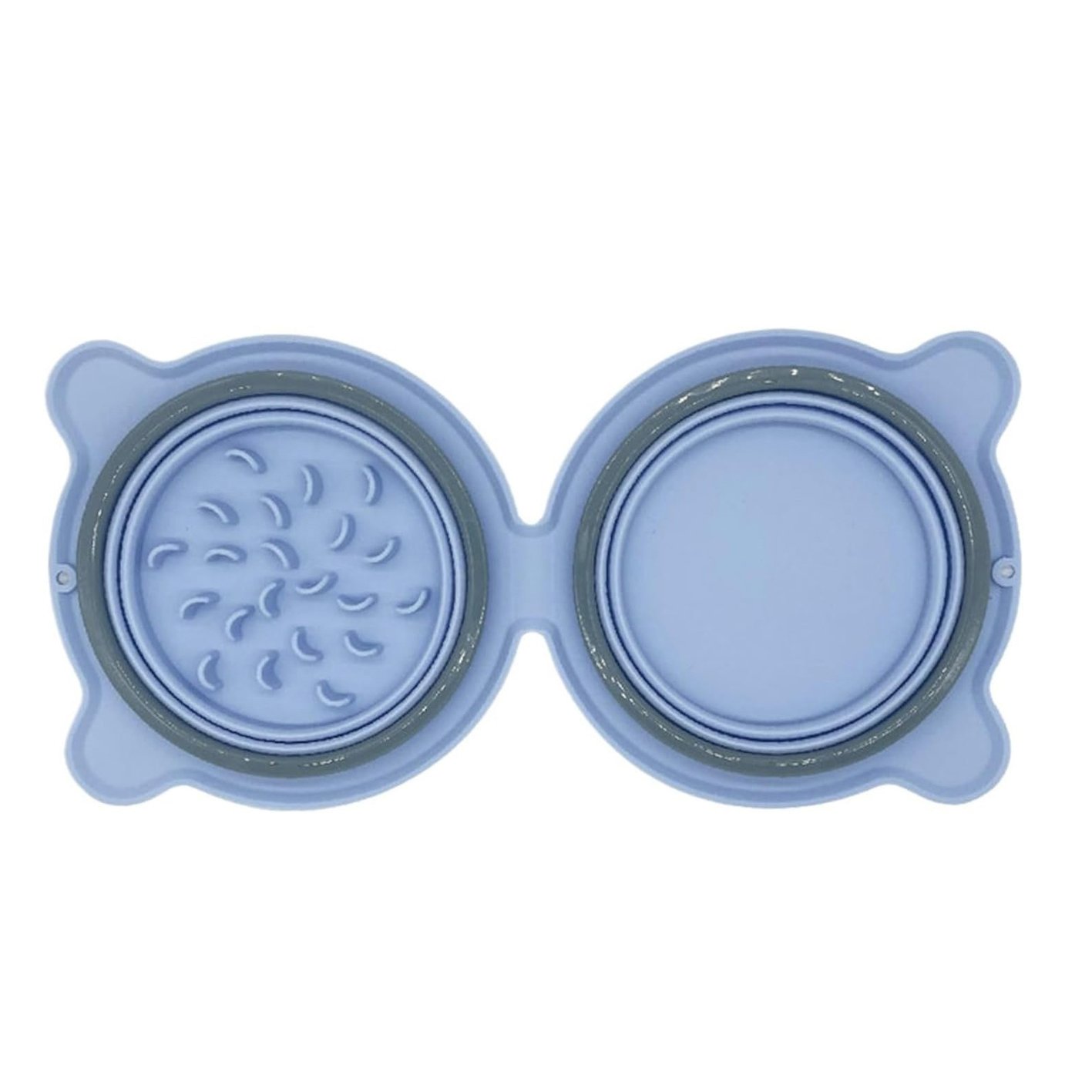 Collapsible double feeder